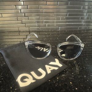 Quay Australia Clear Frame Glasses
